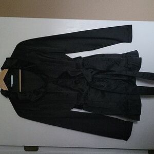 Maurices Elegant Black Trench Coat